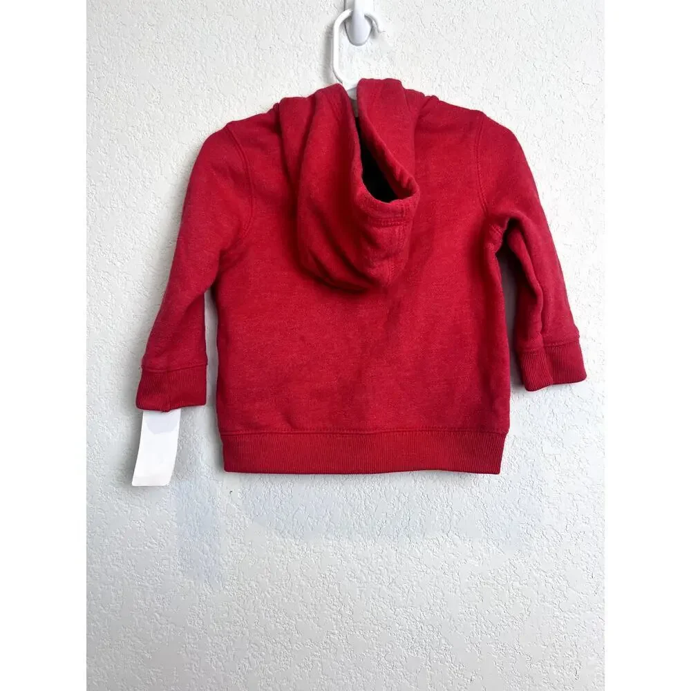 NWT: OshKosh B'Gosh Full Zip Logo Fleece Hoodie